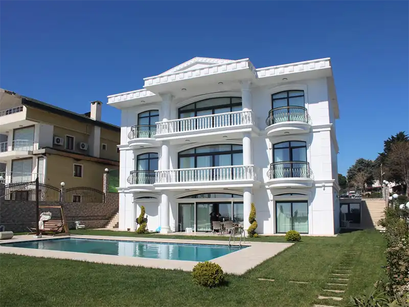 Villas for sale in Istanbul by the sea are cheap in installments in Türkiye with Mada