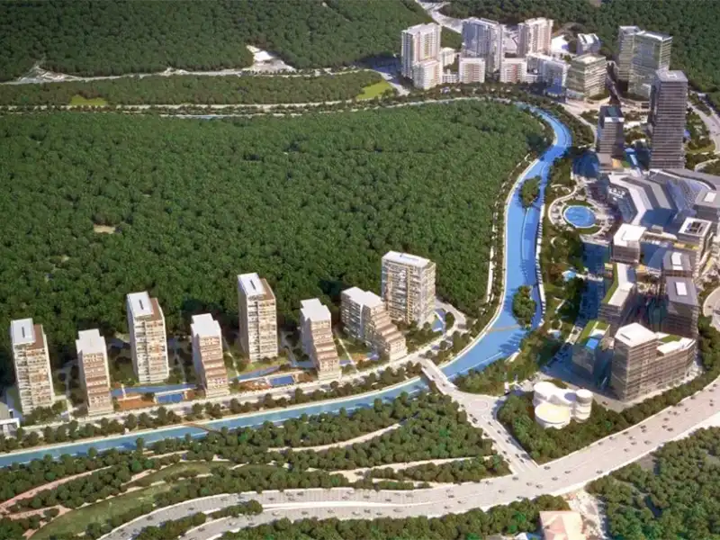 Комплекс Istanbul Valley, познакомьтесь с ним в 2023 году вместе с известной компанией Mada Real Estate.