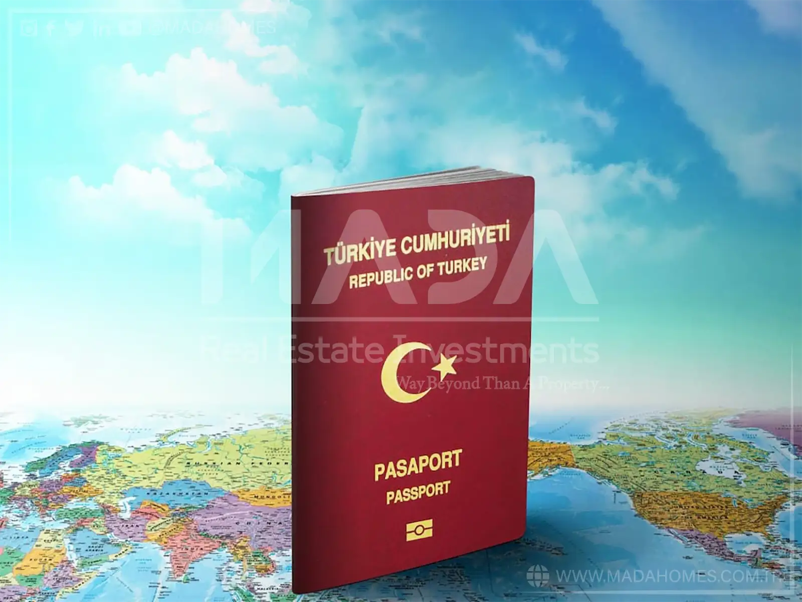 الجواز التركي عن طريق الاستثمار
