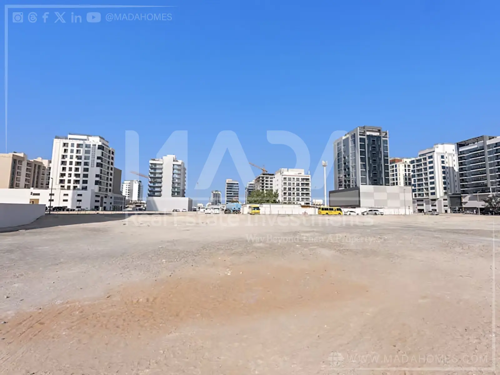 Lands for sale in Dubai with Mada Company