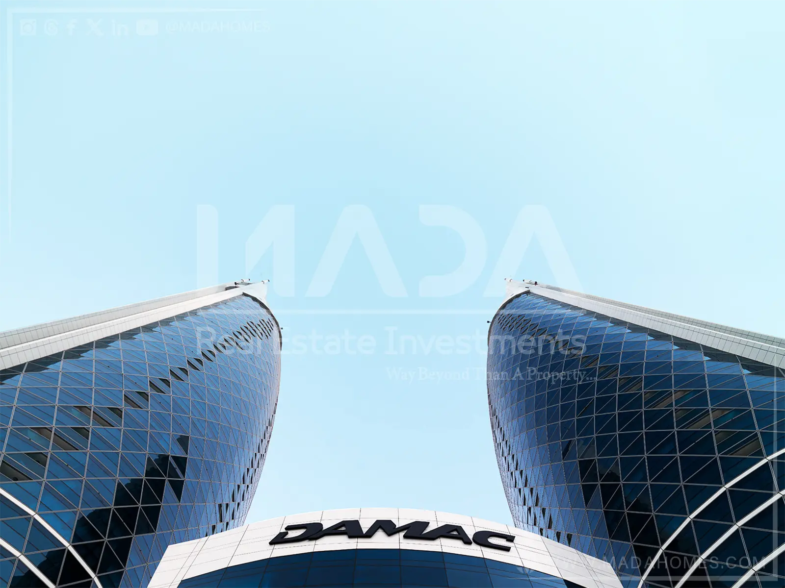 ما هو موقع شركة داماك العقارية دبي
