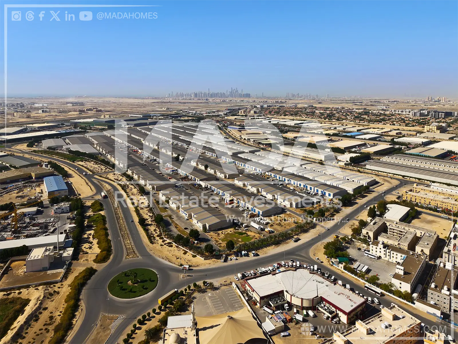 موقع مجمع دبي للاستثمار
