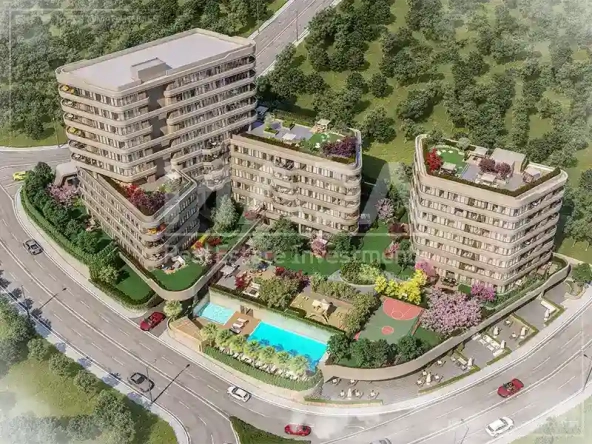 土耳其最大的开发商之一拥有 15 套现代化设计和独特家族特色的公寓，可欣赏王子群岛和森林的独特景观，项目入口处设有地铁站